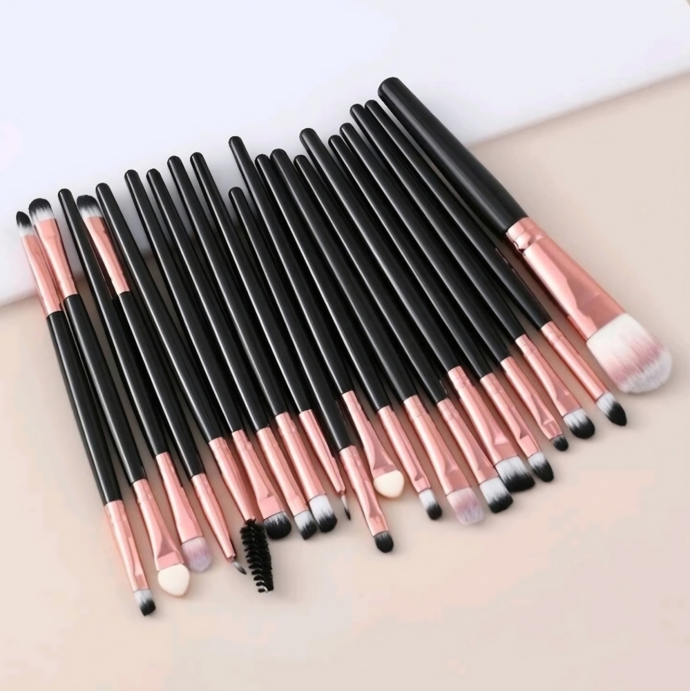 20 piece makeup brush set